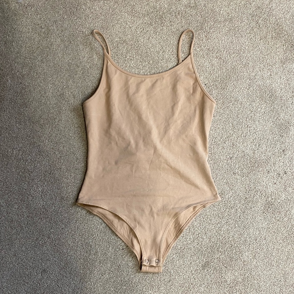 Forever 21 Low Back Tank Bodysuit